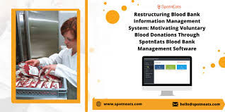 The document mainly focuses on providing sufficient design. Restructuring Blood Bank Information Management System Motivating Voluntary Blood Donations Through Spotneats Blood Bank Management Software Spotneats