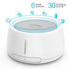 Happyline White Noise Sound Machine For Sleeping Famirosa Portable Sleep Therapy For Home Office Baby Travel 30 Relaxing Soothing Nature Sounds 30 Sound Walmart Com Walmart Com