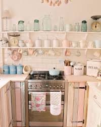 Retro Kitchen Decorating Ideas Fun Retro Kitchen Ideas Lures And Lace Shabby Chic Kitchen Decor Chic Kitchen Decor Shabby Chic Kitchen