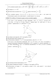 Subiecte Simulare Evaluare Nationala 2019 Proba La Matematica Clasa A Viii A