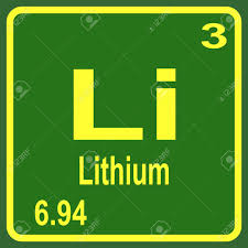 Lithium is used in special glasses and ceramics. Periodic Table Of Elements Lithium Royalty Free Cliparts Vectors And Stock Illustration Image 53900230