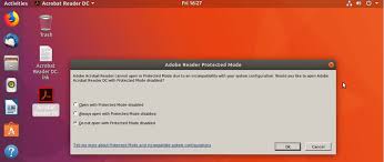 De hecho, al ejecutarse, permite visualizar estos documentos cómodamente. How To Install Latest Adobe Acrobat Reader Dc On Ubuntu 18 04 Bionic Beaver Linux With Wine Linuxconfig Org