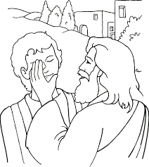 See also these coloring pages below Jesus Heals A Blind Man Coloring Page Sermons4kids