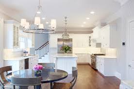 Design Dilemma Coordinating Kitchen Island And Breakfast Nook Lights