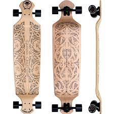 Longboard decks are the wood piece on a long board. Black Wave Natural Drop Deck 43 Longboard Alpin Action