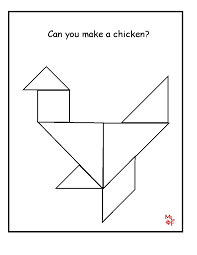 Tangrams Print The Pattern Belo Tangram Patterns Learning Printables Tangram Puzzles