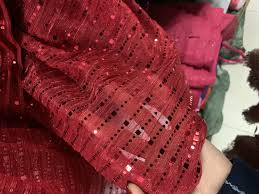Net is a textile in which yarns are fused or looped at their intersections that result in a fabric with open spaces between each yarn. New Metallic Crushed Sequins 1 Ways Stretch Mesh Net Fabric Soft Wedding Veil Mesh Fabric Lace Dress Clothes 150 100cm Fabric Aliexpress