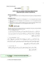 Segala puji bagi allah, tuhan seru sekalian alam. Materi Pai Kelas X Smk Kurikulum 2013