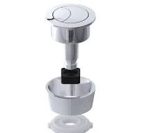 SPARES2GO Kit De Chasse D'eau Universelle à Double Bouton-Poussoir pour  Réservoir De Toilette, pour Trous De Couvercle De 20 mm, 40 mm, 50 mm et 60  mm ...