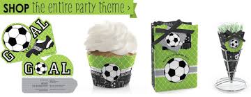 Just need some perfect outdoor area for both party and soocer match purpose. Goaaal Soccer Party Supplies Big Dot Of Happiness