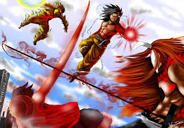 Dragon ball z vs naruto wallpaper. Son Goku Samurai X Saitama One Punch Man Dragon Ball Naruto Anime Hd Wallpaper Wallpaperbetter