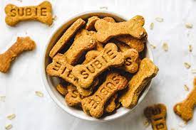 Mix the flour and oats together in a large mixing bowl. Vegan Pumpkin Dog Treats 4 Ingredients Okonomi Kitchen