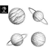 Planet Temporary Tattoo Planet Tattoo Planet Fake Tattoo Solar System Tattoo Jupiter Tattoo Saturn Tattoo Back Neck Tattoo Wrist Tattoo Planet Tattoos Saturn Tattoo Tattoo Planet