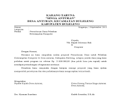 Surat resmi terdiri dari kop surat, nomor ketua karang taruna. Kumpulan Contoh Kop Surat Karang Taruna Contoh Seputar Surat
