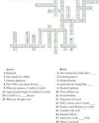 3.8 out of 5 stars 92. May Fun Crossword Puzzle Answers For Its Your Call May 2020 Total Medical Compliance