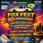 10 Anniversary of Foxfest! Mustang and Car Show
