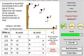 Projectile motion problems worksheet answers. 70 Vectors And Projectiles Ideas Physics Physics Classroom Ap Physics