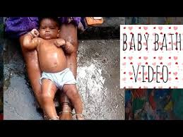 Bathing a newborn for the first time can be a little daunting. How To Bath A Newborn Baby Tamil 0 3 Month Baby Bath Video Baby Care In Village Youtube
