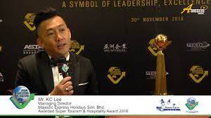 Welcome to cs holidays website. Asia Success Award 2016 Winner Sharing Majestic Express Holidays Sdn Bhd Youtube