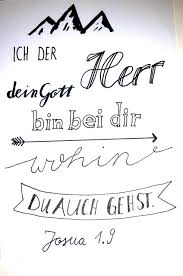 Josua 1 9 Handlettering Bibelverse Bibelzitate Christliche Spruche Bilder