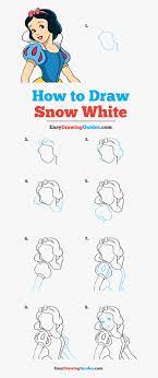 Under the horizontal oval shape, to the left side, make a bigger vertical oval shape. How To Draw Snow White Draw A Vampire Step By Step Hd Png Download Kindpng