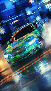 Pin By Izabella On Cars Iphone Wallpaper Mustang Drift Neon Car Car Iphone Wallpaper