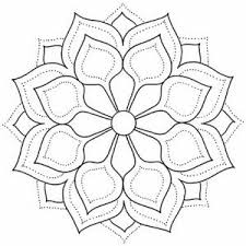 Mandalas Muy Bonitas Mosaic Patterns Simple Art Designs Pattern Drawing