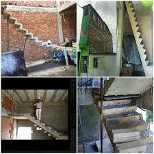 Jika rangka pada anak tangga melayang bisa menggunakan beton bertulang dan baja, maka material pijakan anak tangga memiliki alternatif yang lebih banyak. Cara Menentukan Jumlah Anak Tangga Dan Kemiringan