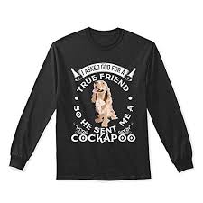 Cockapoo True 3xl Black Long Sleeve Tshirt Gildan 6 1oz Long Sleeve Tee