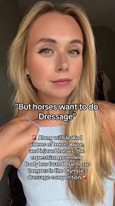 Olympic Dressage Blue Tongues