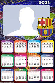 As i mentioned before, printable calendar can be download as image. Barcelona Soccer Team Free Printable 2021 Calendar Oh My Fiesta In English