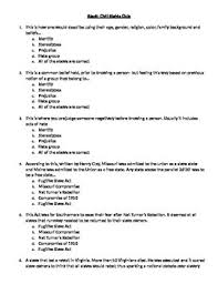 Whether you have a science buff or a harry potter fa. Civil Rights Quiz Worksheets Teaching Resources Tpt