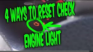 Prop open the hood and use the wrench to disconnect the positive power cable to the vehicle battery. How To Reset Check Engine Light Follow These 4 Easy Ways