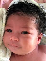 Little Heather's bouffant is so big that strangers have accused her of  wearing a WIG