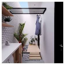 Berikut contoh beberapa material atap kanopi yang bisa dipilih untuk melindungi halaman rumah minimalis 4. 18 Desain Tempat Cuci Dan Jemuran Baju Di Belakang Rumah Yang Meyatu Dengan Dapur