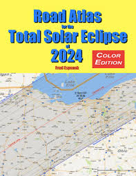 This celestial event is a solar eclipse in which the moon passes between the sun and earth and blocks all or part of the sun. Road Atlas For The Total Solar Eclipse Of 2024