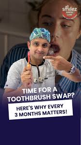 Do you really need to replace your toothbrush every 3 months?, The short  answer is yes — and here’s why:, 1. Worn-out bristles lose their  effectiveness and don’t clean your teeth properly., 2. ...