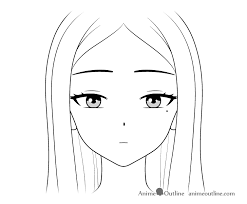 Draw lips for manga & anime. How To Draw A Beautiful Anime Girl Step By Step Animeoutline