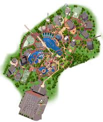 Le temps de la resistance. Plan Du Parc Avec Les Attractions Parc Du Futuroscope