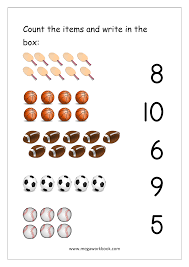 We have 100's of free printable kids worksheets designed to help them learn everything from early math skills like numbers and patterns to things like addition, subtraction, multiplication, division, fractions, angles, money, time and much more. Free Printable Number Matching Worksheets For Kindergarten And Preschool Count And Match 1 10 Megaworkbook