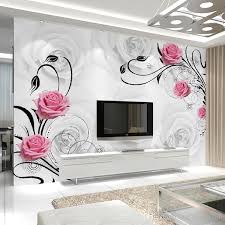 L'applicazione della nostra carta da parati richiede unicamente gli strumenti base classici: Acquista Personalizzato 3d Fiore Foto Wallpaper Soggiorno Camera Da Letto Divano Tv Sfondo Carta Da Parati Rose Fiori Poster Murale Carta Da Parati Rotolo A 28 27 Dal Andyhome168 Dhgate Com