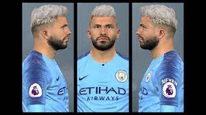 Sergio agüero claimed a record in his final league game for manchester city as pep guardiola said: Pes2017 Kun Aguero New Real Face Hair Hd 2019 Youtube