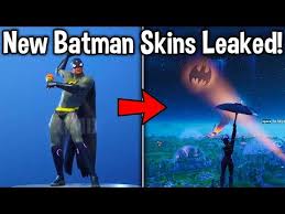 Leaked skins browse all leaked, datamined and unreleased fortnite skins. New Batman Skin Backbling Leaked Fortnite X Batman Event Details Fortnite Battle Royale Youtube