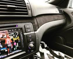 E46 Cabrio Interior Leather Alcantara Android Radio Xtrons Bmw Bmw E46 Bmw 3 E46