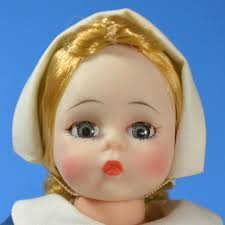 Vtg Madame Alexander Kins Wendy-kins Doll Priscilla BKW Colonial Puritian  Girl