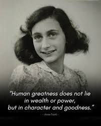 What defines human greatness?