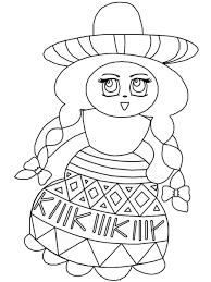 Thus everything around is colorful and full of life. Cinco De Mayo Coloring Pages