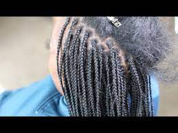 How To Small Box Braids For Beginners Youtube Small Box Braids Box Braids Braids