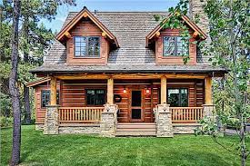 Some plans feature long front and back porches whereas other have wraparound porches. Cabin Plans Log Home Plans The Plan Collection