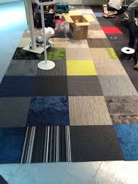 Chequerboard Installation At Future Workplace Birmingham Event Using Recycled Samples Tile Samples Checkerboard Installation